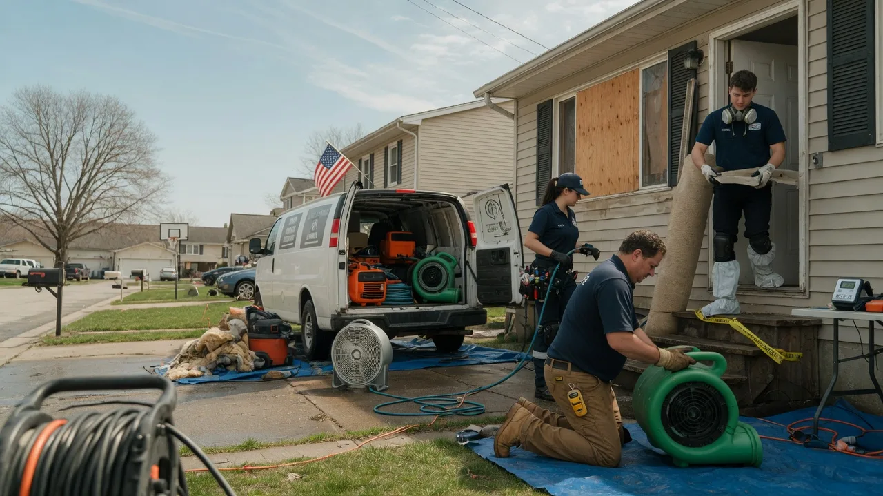Water Damage Restoration in Daggett, MI near me